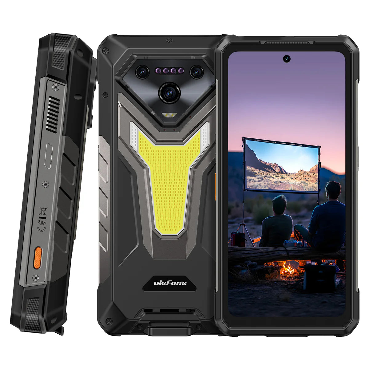 Ulefone Armor 34 Pro+ 5G 512GB Rugged Phone with Projector