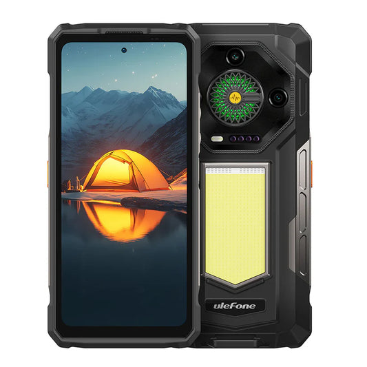 Ulefone Armor 33 4G Outdoor-Smartphone mit 1100LM Campinglicht – Neu/Versiegelt