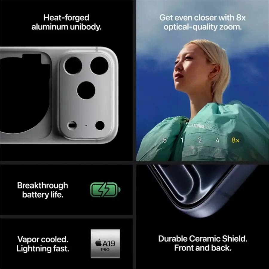 Apple iPhone 17 Pro Max 5G - (US Model, e-SIM)