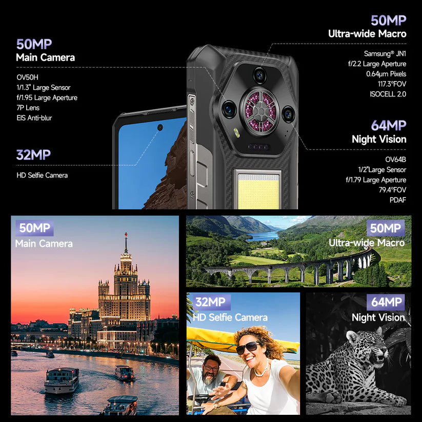 Ulefone Armor 30 4G Rugged Phone with Infinite Halo - Brand New/Sealed