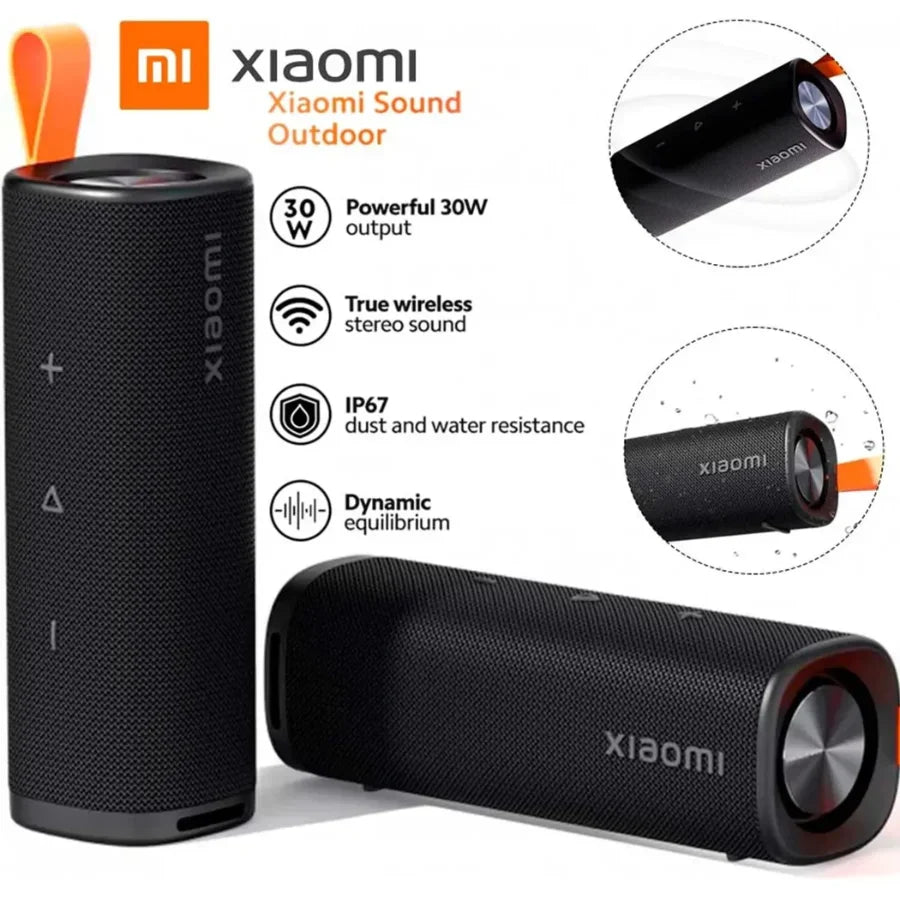 Xiaomi Sound Outdoor Speaker - 30W Power with Deep Bass and IP67 Water and Dust Resistance - Brand New / Sealed