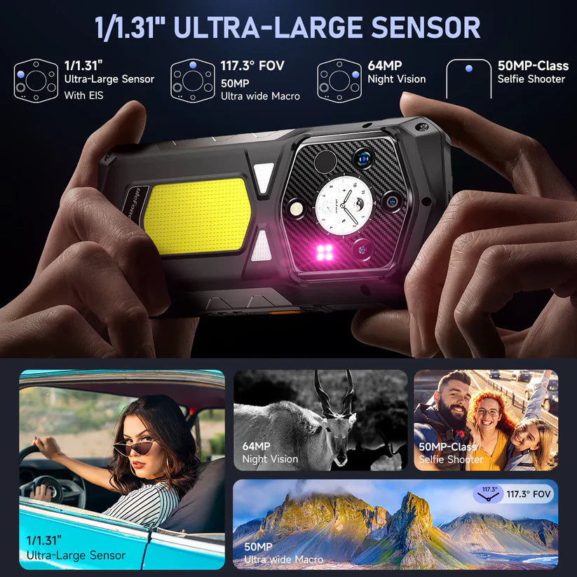 Ulefone Armor 29 PRO Thermal 5G Rugged Phone with Thermal Camera - Brand New/Sealed